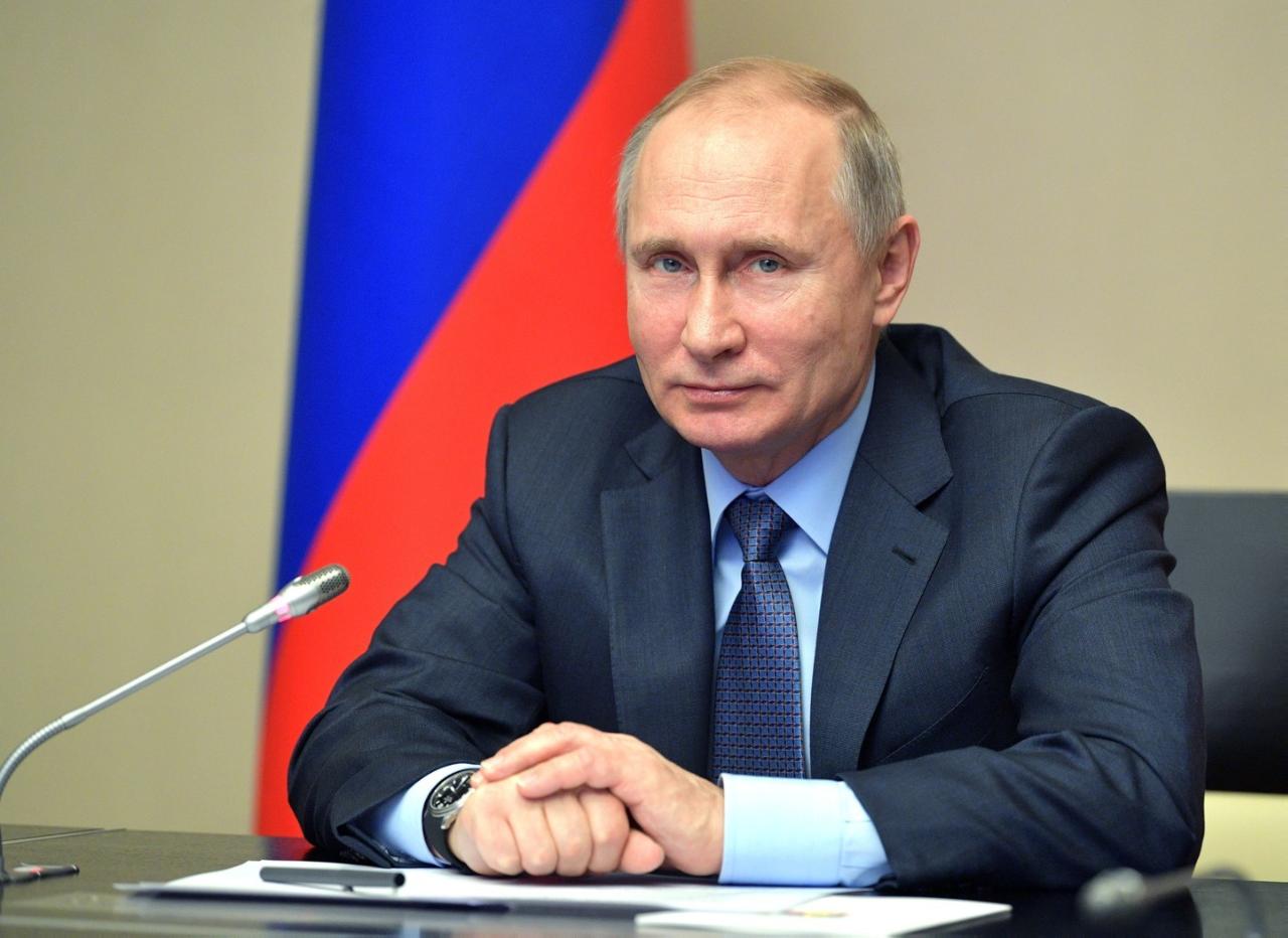Путин Владимир Владимирович портрет в кабинет